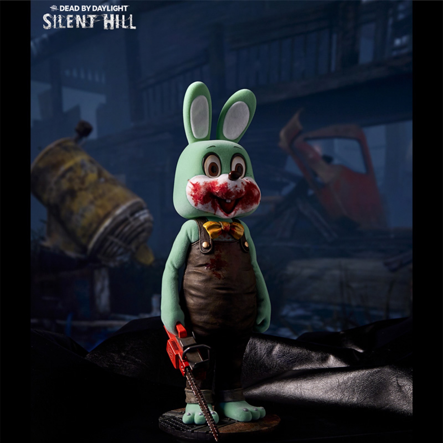 SILENT HILL x Dead by Daylight, Robbie the Rabbit Green 1/6 Scale Statue